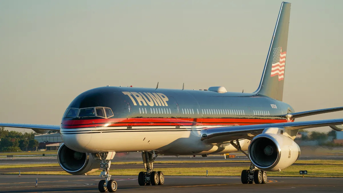 'Retired pilot' claimed Trump's plane flew to Epstein's island 37 times. Here are the facts