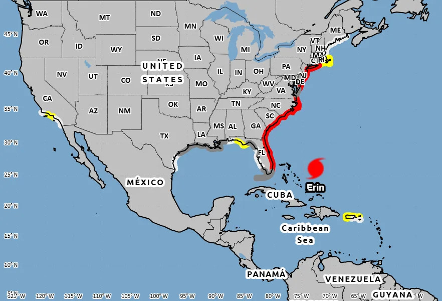 Erin to bring 'classic' hurricane swell to South Florida surfers but danger to regular beachgoers