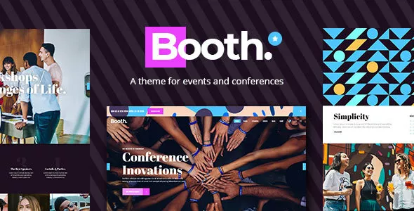 Booth - Event and Conference WordPress Theme v1.4