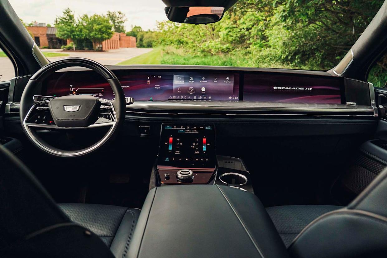 View Interior Photos of the 2025 Cadillac Escalade IQ