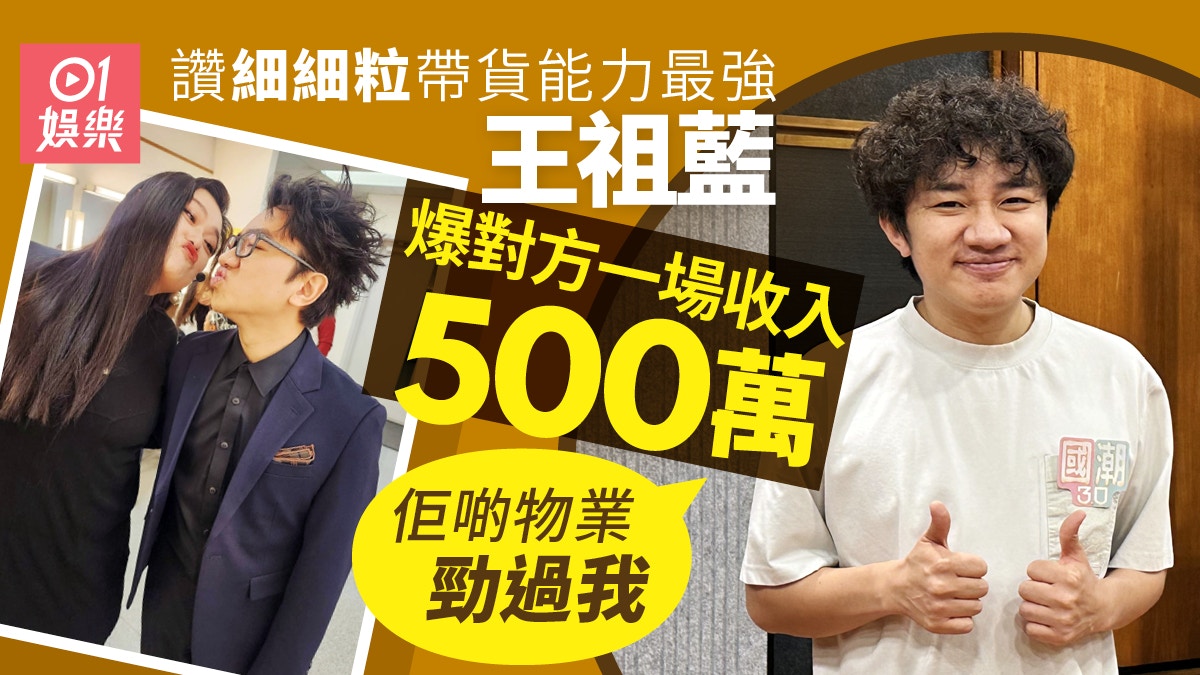 王祖藍帶貨最強戰績係「細細粒」：你查下佢啲物業，勁過我
