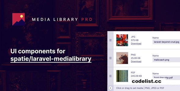 Laravel Media Library Pro v3.0.1