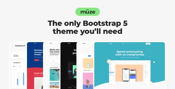 Muze v1.1 - Multi-Purpose HTML5 Template