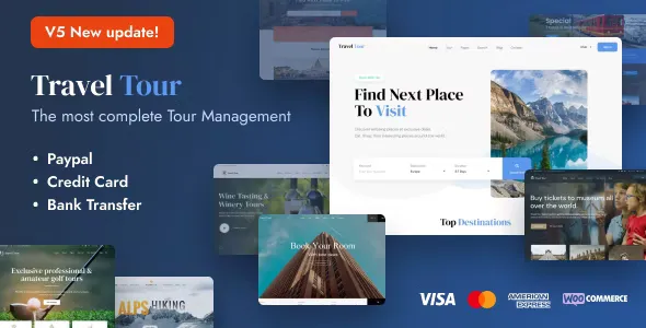 Travel Tour - Travel Booking WordPress v6.3.3