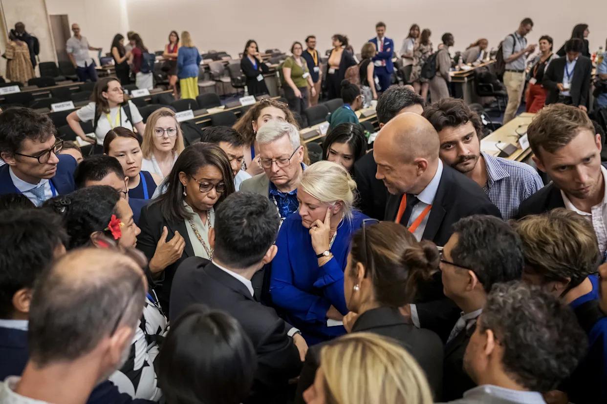Talks on landmark plastic pollution treaty ending without an agreement