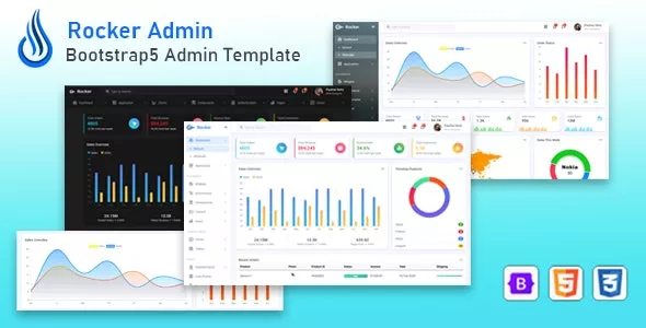 Rocker - Bootstrap 5 Admin Dashboard Template v2.1