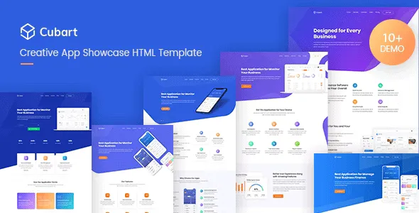 Cubart - Saas &Startup HTML Template v1.0