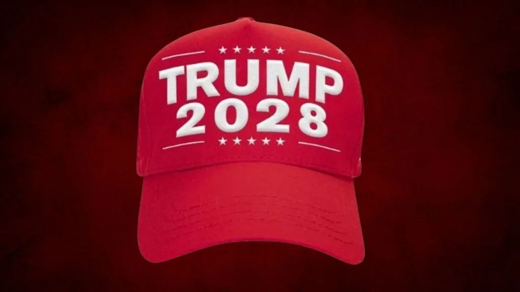 What’s in a hat? White House merchandise room includes ‘Trump 2028’ caps