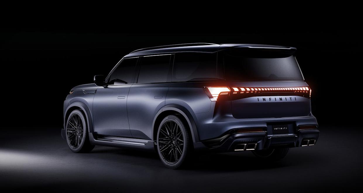 View Photos of the QX80 Terrain Spec and Track Spec Concepts