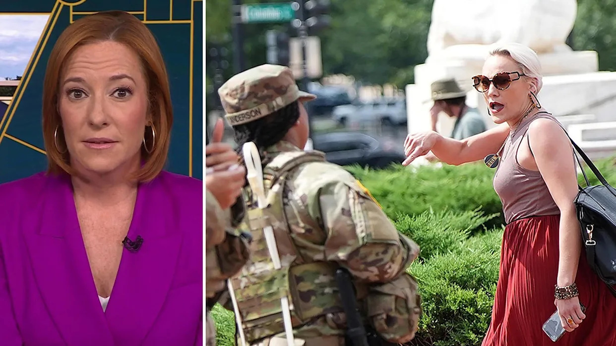 D.C. residents rage at Trump's military crackdown