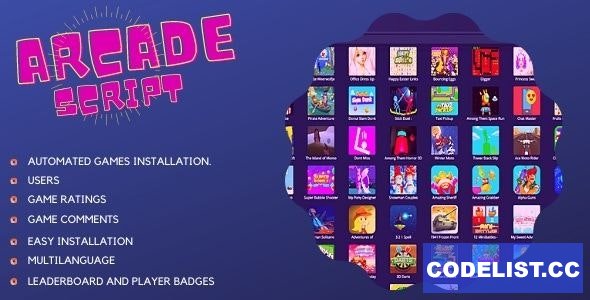 Mobile Responsive Arcade Site Script v2.4.5