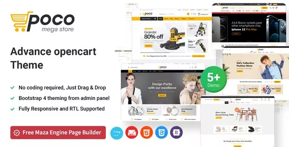 Poco - Advanced OpenCart Theme v1.4.5