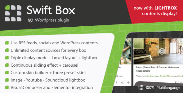 Swift Box v2.211 - Wordpress Contents Slider and Viewer