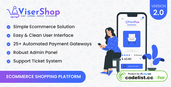 ViserShop v2.0 - eCommerce Shopping Platform - nulled