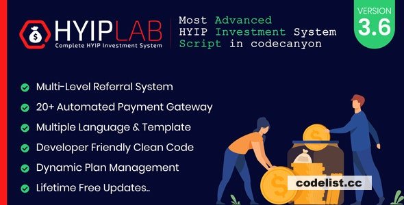 HYIPLAB v3.6 - Complete HYIP Investment System - nulled