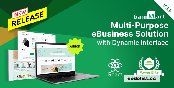 6amMart - React User Website v3.2