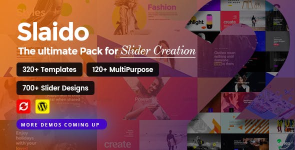 Slaido v2.0.4 - ZIPs Pack for Slider Revolution