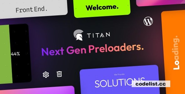 Titan Preloaders & Page Transitions WordPress Plugin v1.2.0