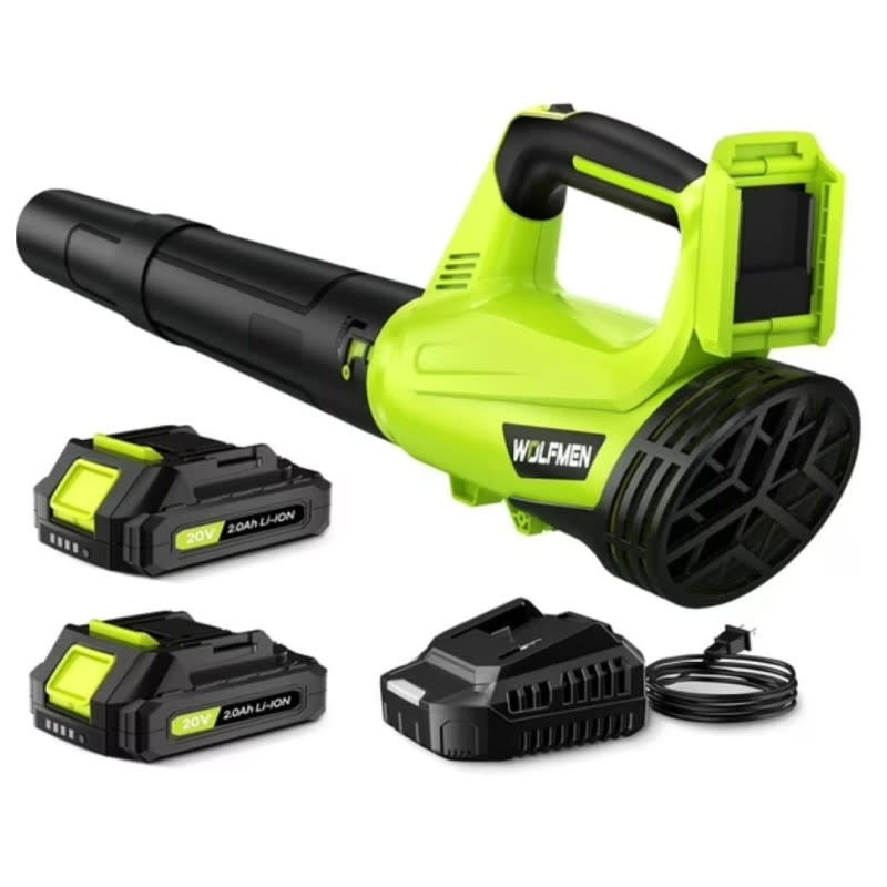Walmart's Cordless Leaf Blower Is on Sale for Only $60, and It 'Makes Yard Work So Much Faster'