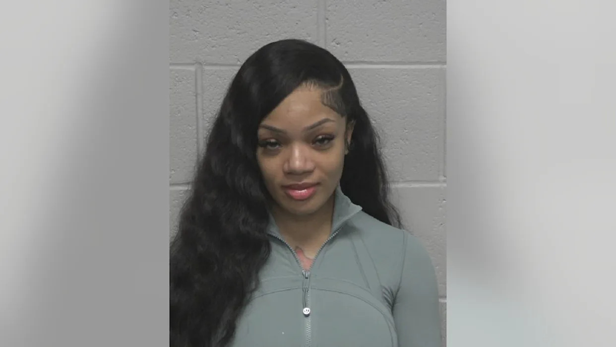 <div>GloRilla is facing two felony drug charges and is out on bond. (Forsyth County Sheriff's Office)</div>
