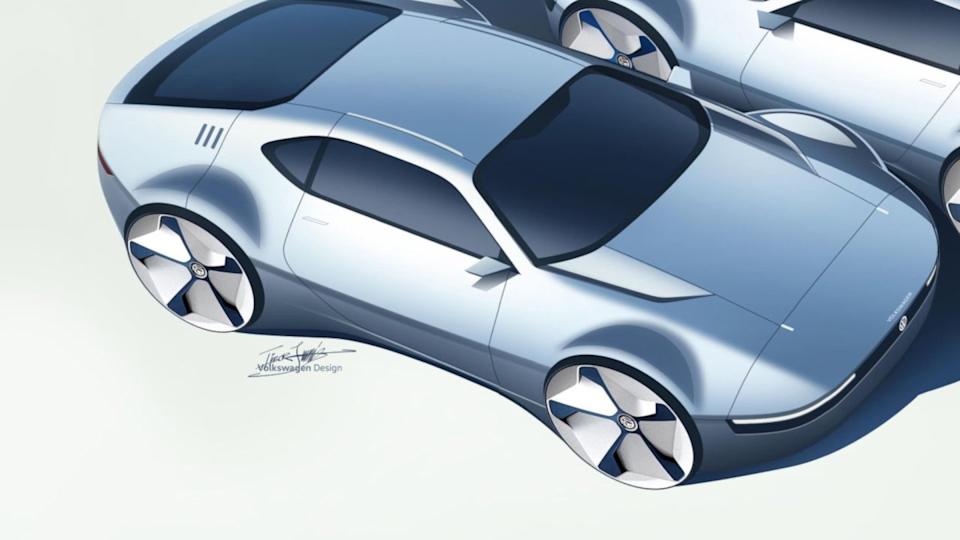 Never-Before-Seen Sketches Show How Cool Volkswagen Wanted To Be