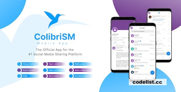 ColibriSM Mobile Flutter App v1.2.1