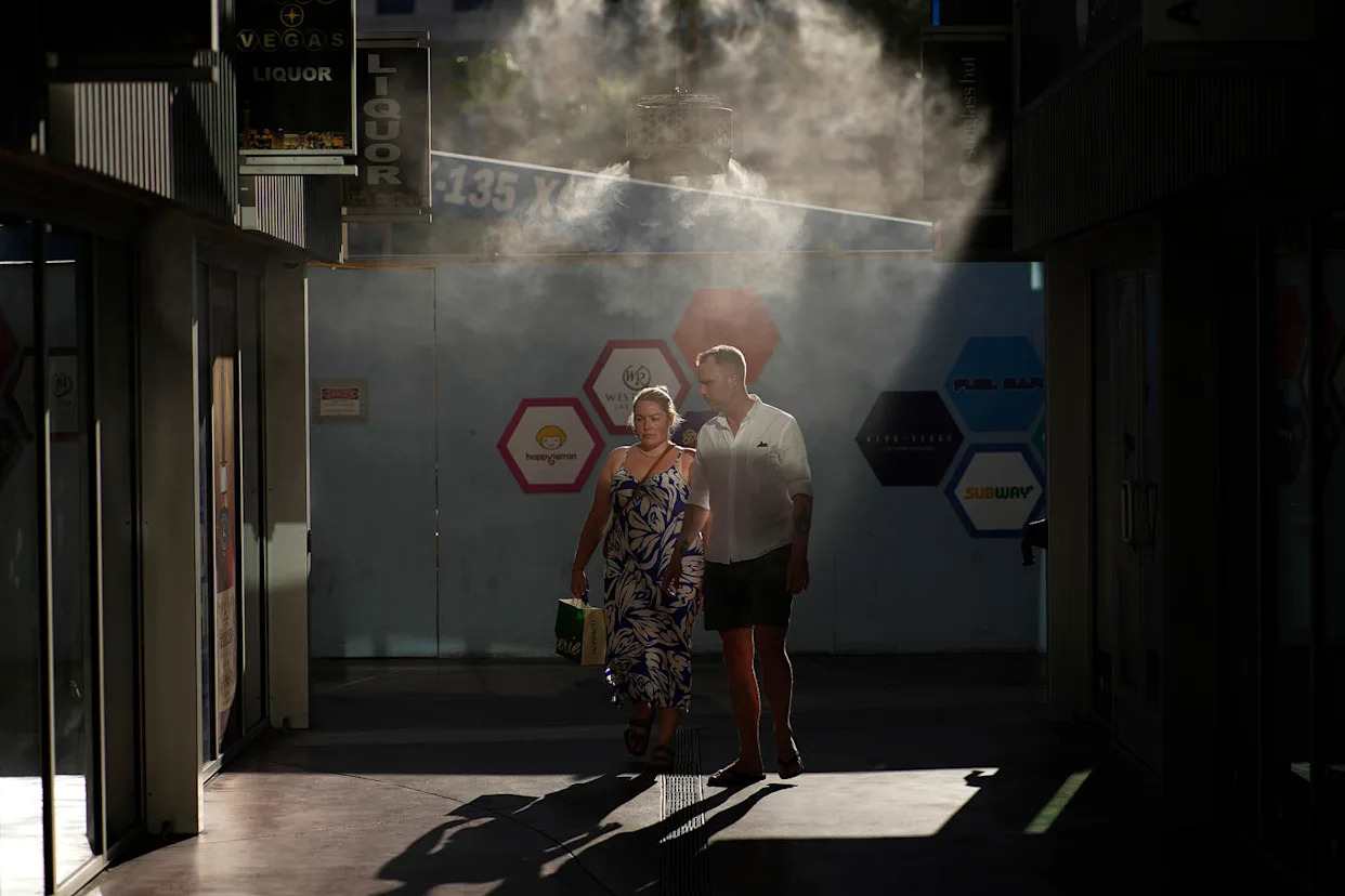 Extreme heat wave with temperatures above 110 for some looms for Southwest