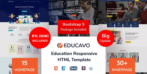 Educavo - Education HTML Template v1.2