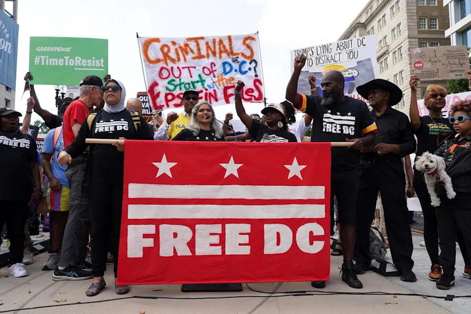 How Trump’s DC takeover divided the city's Democrats