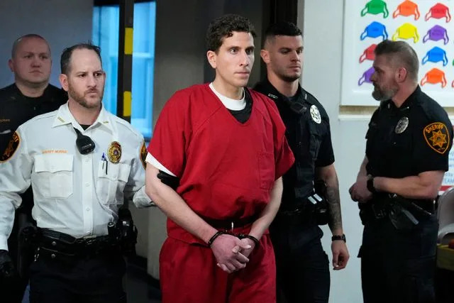 Matt Rourke/AP Bryan Kohberger after an extradition hearing at the Monroe County Courthouse on Jan. 3, 2023, in Stroudsburg, Pa.