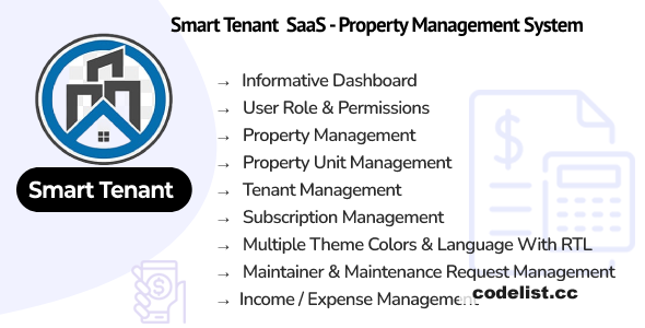 Smart Tenant SaaS v2.1 - Property Management System