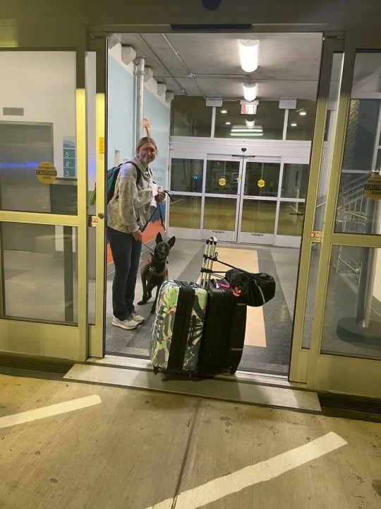 NC SBI K-9 at RDU (Courtesy: NC SBI)