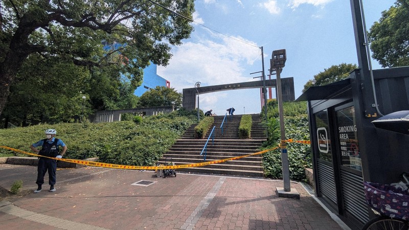 大阪市中心部の扇町公園に乳児の遺体　府警、死体遺棄容疑で捜査