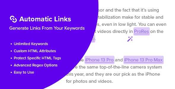 Automatic Links v1.05