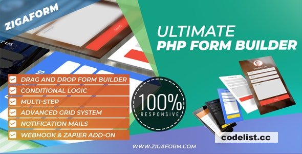 Zigaform PHP Form Builder - Contact & Survey v7.6.1 - nulled