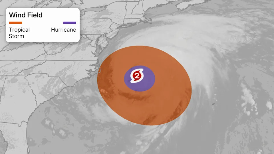 Live Weather Updates, August 21: Hurricane Erin's Waves Flood The Outer Banks As The Storm's Reach Stretches Up The East Coast