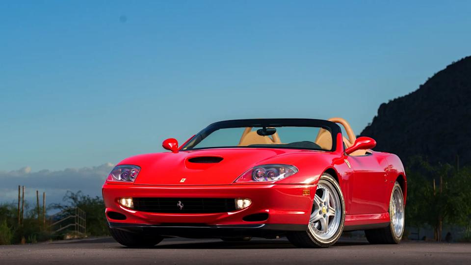 Low-Mileage 2001 Ferrari 550 Barchetta Pininfarina Draws Attention on Bring a Trailer