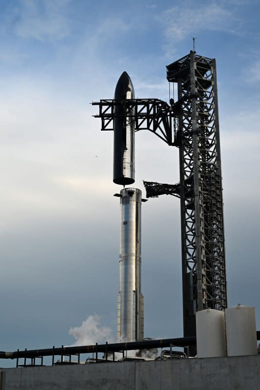 SpaceX scrubbed its planned Sunday launch of Starship. Photo by Joe Marino/UPI