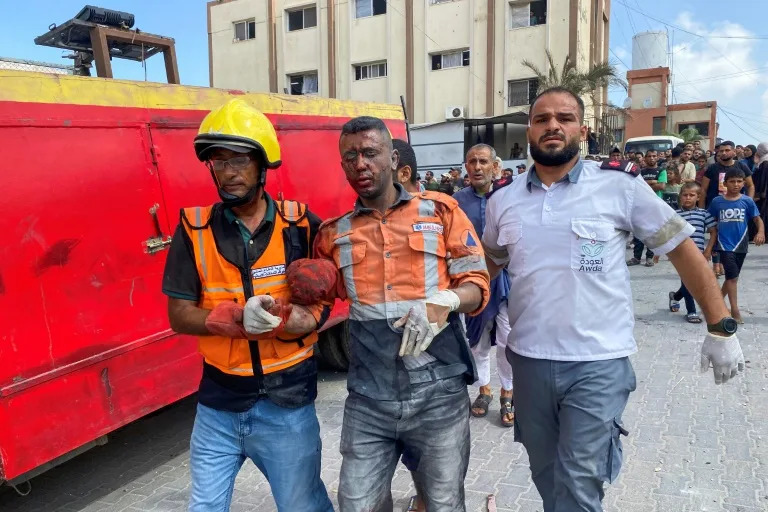 Four journalists among 15 killed in Israeli strikes on Gaza hospital: civil defence