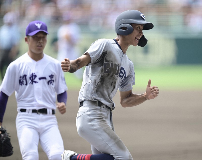 中越の堤歩力我　名前の読みに込められた両親の感謝　夏の甲子園