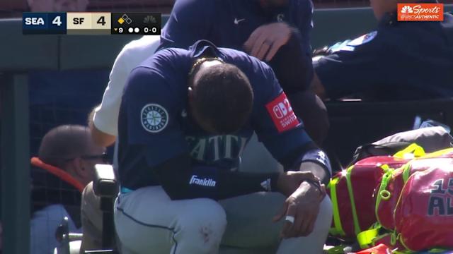 Mariners outfielder Víctor Robles suspended 10 games by MLB after throwing bat at pitcher in minors