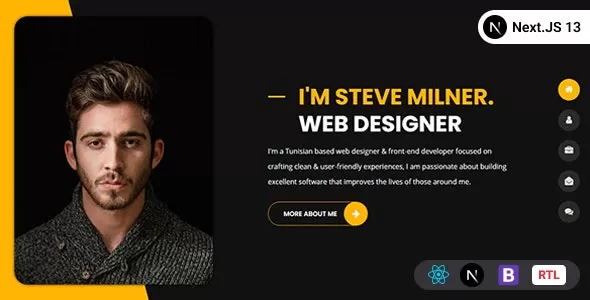 Tunis - Personal Portfolio React Template v2.2