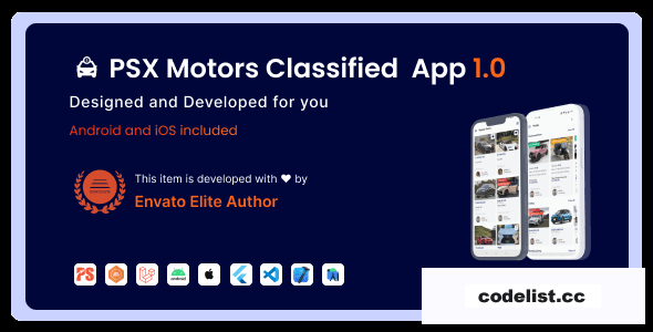 PSX Motors v1.3.4 - Classified App with Laravel Admin Panel