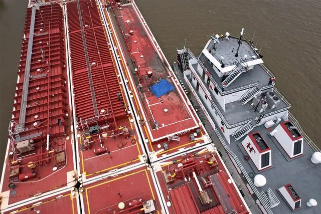 Two Dead From Helicopter Crash onto Barge on Mississippi River After Striking Power Line: 'Tragic Incident'