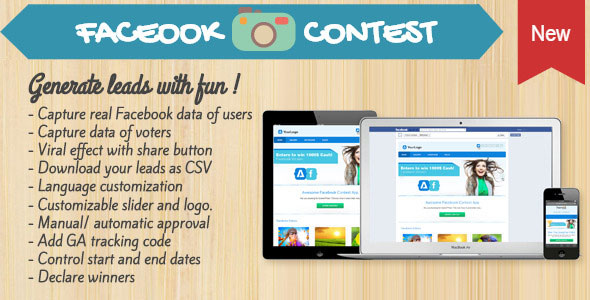 Photo Contest for Facebook, Mobile, Tabs and Websites Photo Contest for Facebook, Mobile, Tabs and Websites