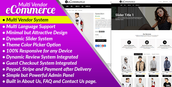 E-Commerce PRO - Multi Vendor Ecommerce Business Management System E-Commerce PRO - Multi Vendor Ecommerce Business Management System