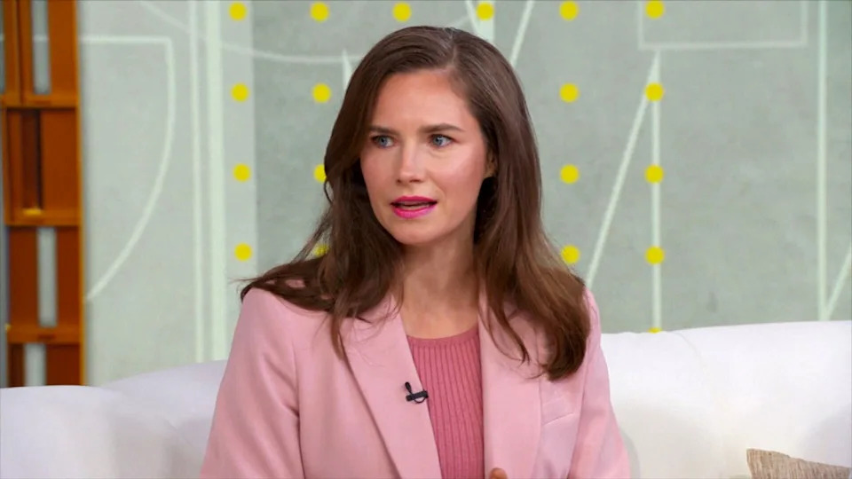 ABC News - PHOTO: Amanda Knox appears on "Good Morning America," Aug. 18, 2025.