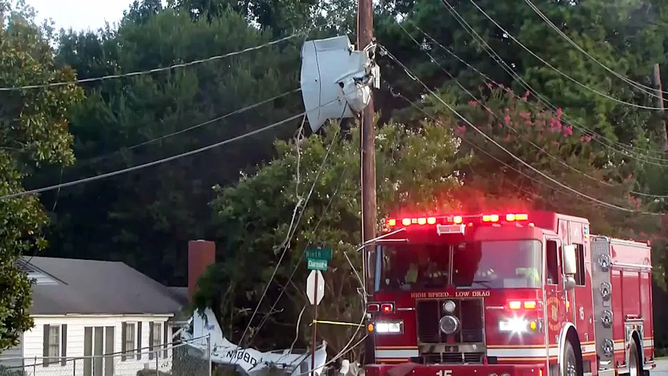 plane parts in power line