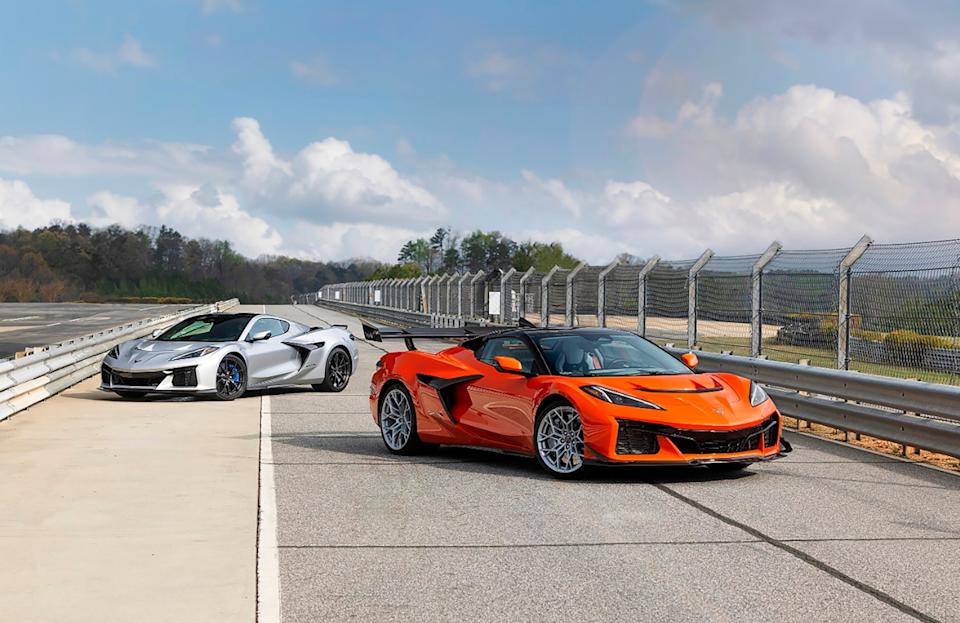 Chevrolet - PHOTO: The 2026 Corvette ZR1X makes a combined 1,250 horsepower from its LT7 twin-turbo V8 engine and front-axle motor.