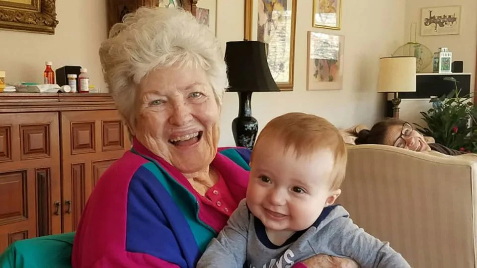 Betty Matteson  is shown at her home before the flood. - Courtesy Shannon Swindle